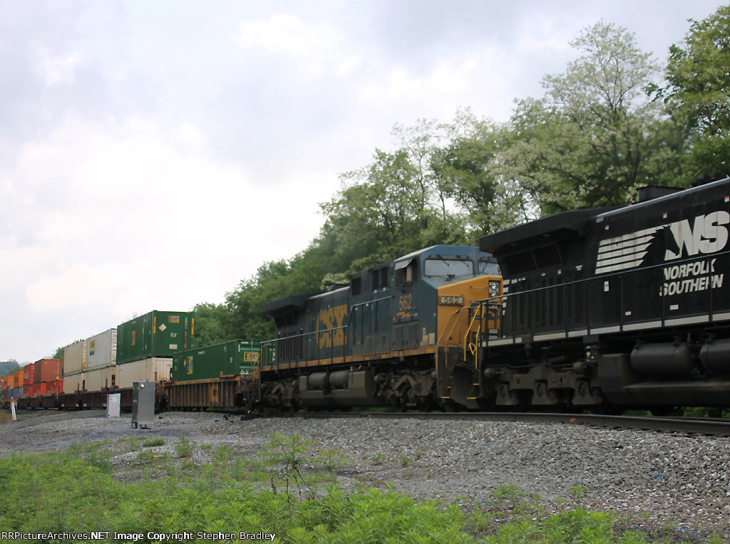 Eastbound intermodal